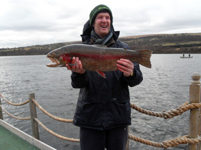 Bird sanctuary tree line, Arnfield Fly Fishery
